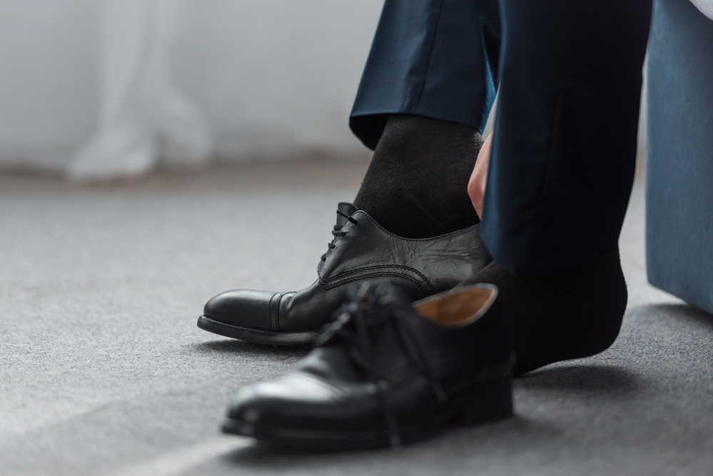 BWBVHRHZY Grote Maten Casual Leren Herenschoenen Met Drie Gewrichten